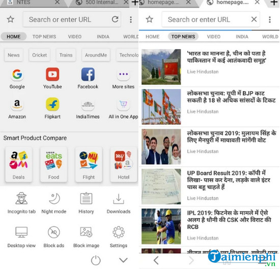 indian browser 4g