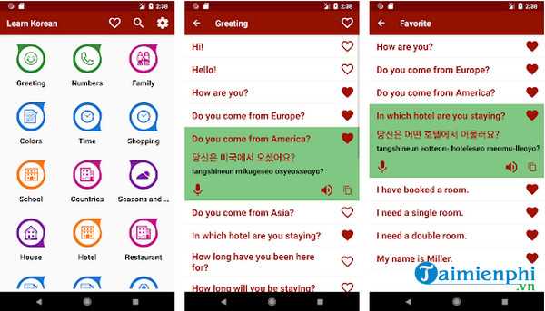 learn korean free offline for travel