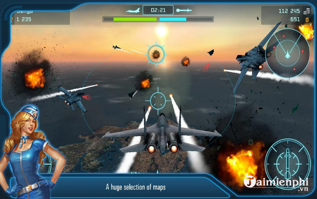 battle of warplanes