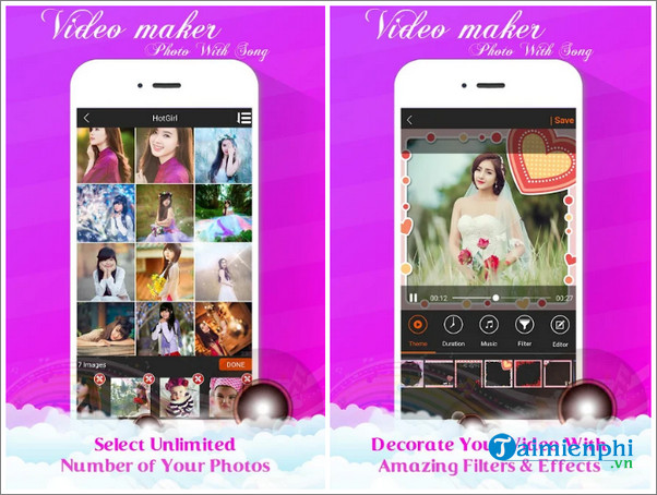 video maker photo with song