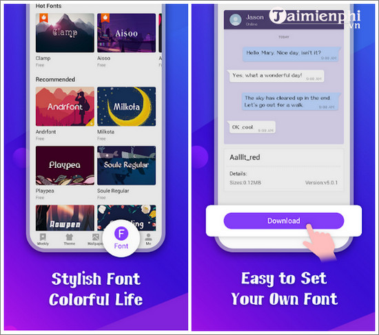 Download Magic Font Cho Android - Cài font chữ đẹp cho Android -taimie