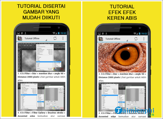 tutorial photoshop offline