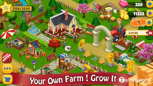 farm day village farming