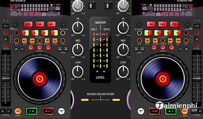 virtual dj mp3 mixer