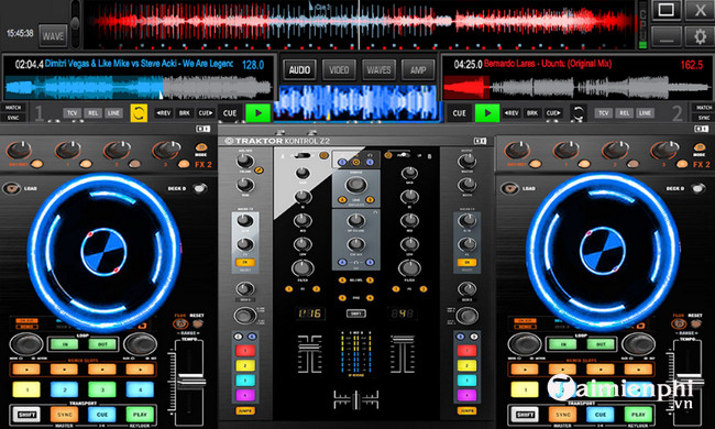 virtual music mixer dj