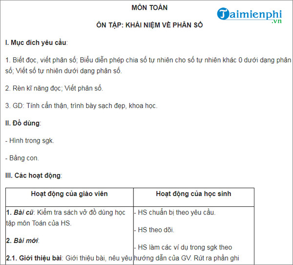 Mẫu Giáo Án Dạy Học Theo Chủ Đề, Dự Án Chuẩn Của Bộ Giáo Dục -Taimienp