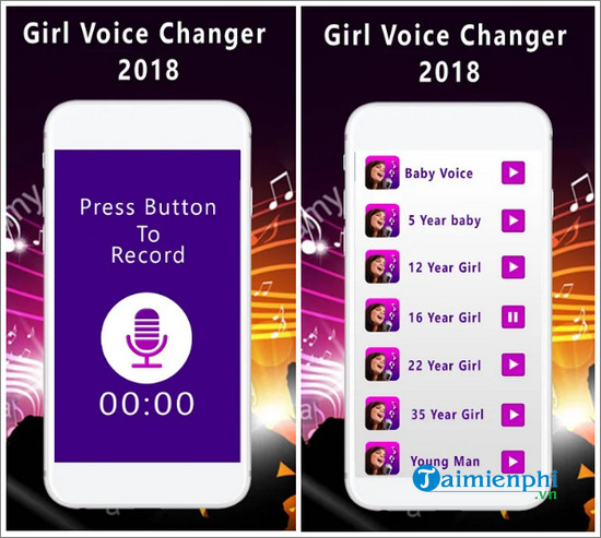 female voice changer