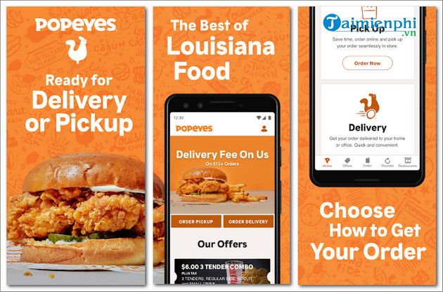 popeyes app for android