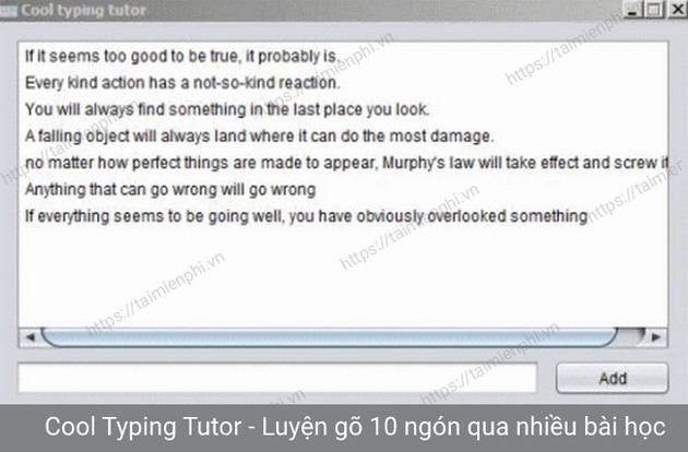 cool typing tutor