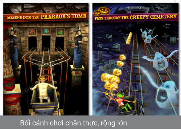 Tải Rail Rush game phiêu lưu cho Android, iPhone -taimienphi.vn