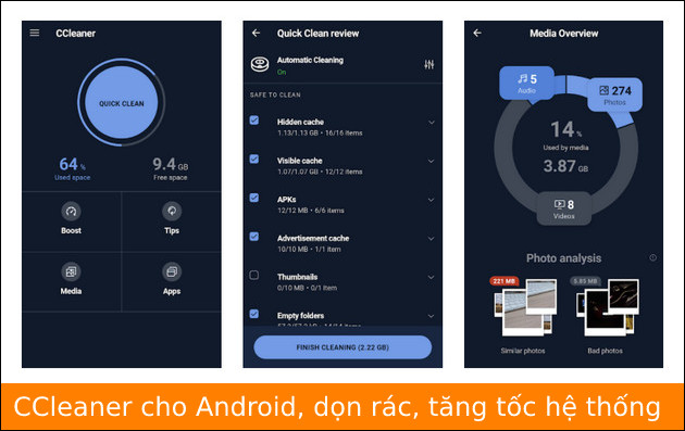 download ccleaner cho android