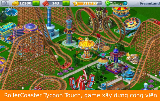 tai rollercoaster tycoon touch