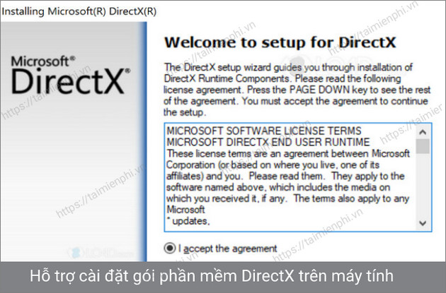 directx end user runtime web installer