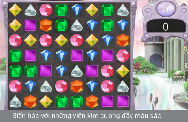 Tải Game Kim Cương - Game Xếp Kim Cương Cổ Điển, Bejeweled -Taimienphi