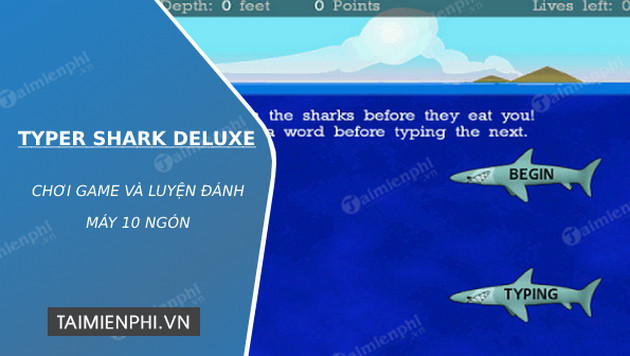 typer shark deluxe
