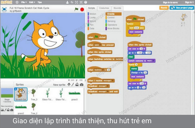 Học lập trình cùng Codekitten  Thư Viện Hình Ảnh  Lập trình Scratch thuần  Việt  YouTube