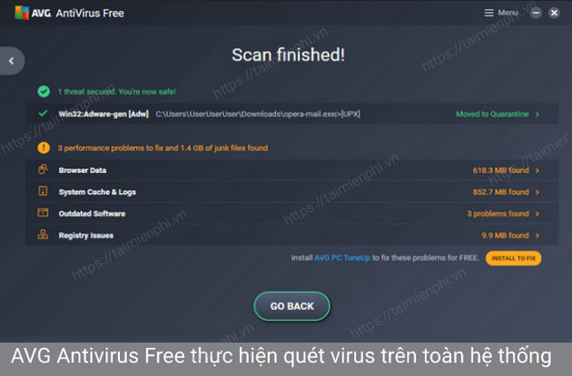tải xuống avg antivirus miễn phí