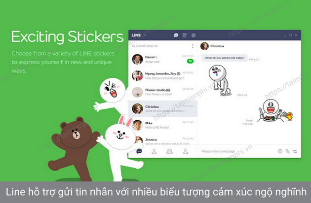 Line - Tải Line, Phần mềm gọi điện, nhắn tin miễn phí -taimienphi.vn