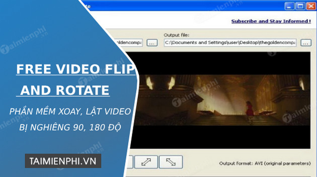 tai free video flip and rotate