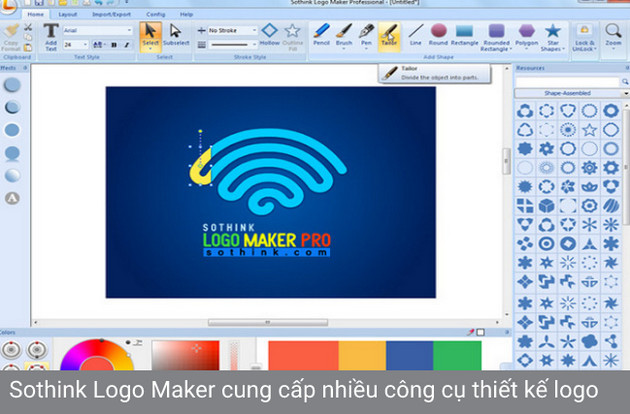 Sothink Logo Maker -Download- Tải về - Phần mềm tạo Logo, thiết kế log