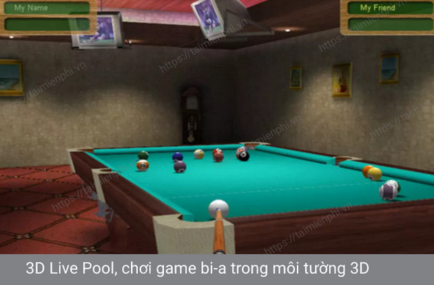 3d live pool