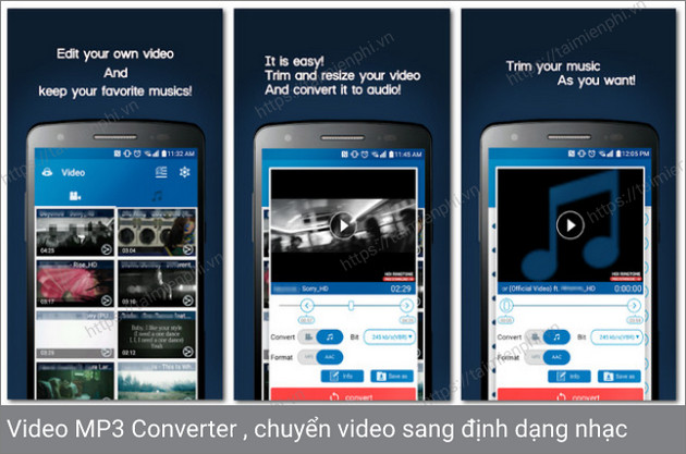 video mp3 converter cho android