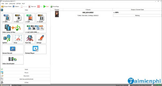 Tải Format Factory 32Bit, 64Bit - Phần Mềm Chuyển Đổi Video Và Âm Than