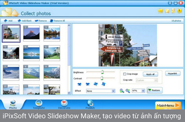 ipixsoft video slideshow maker