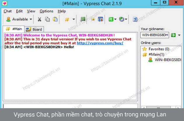 vypress chat