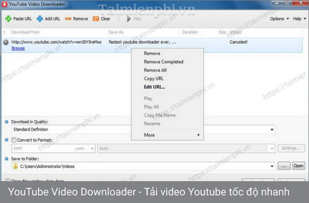 youtube video downloader