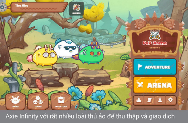 Tải game Axie Infinity cho Android, iPhone - Game nuôi thú ảo trên nền