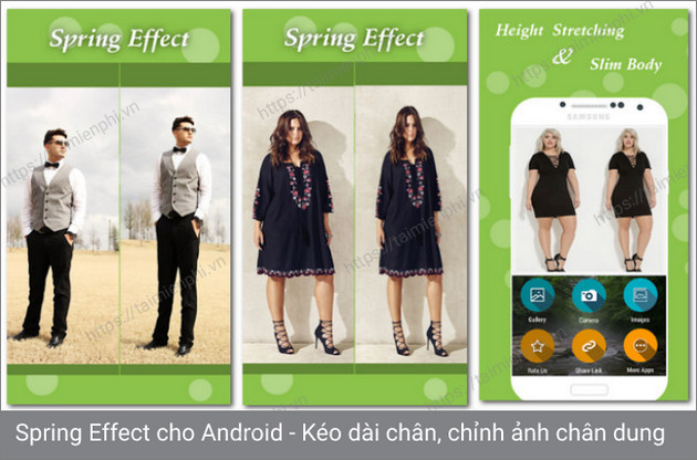 tai spring effect cho android