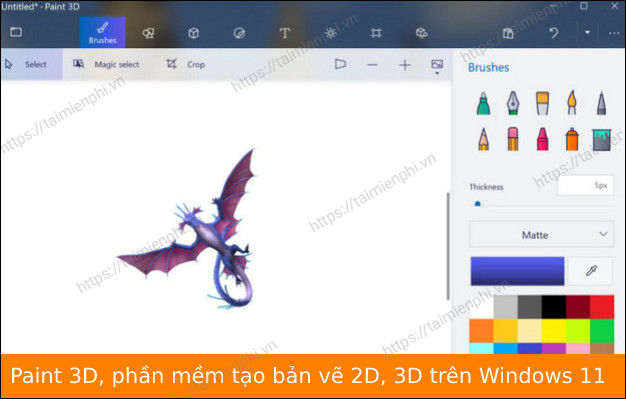 Paint 3D Preview là một phiên bản mới nhất và chất lượng của phần mềm vẽ. Với giao diện đẹp mắt và tính năng tuyệt vời, Paint 3D Preview sẽ giúp bạn tạo nên những bức tranh tuyệt vời và độc quyền một cách dễ dàng và nhanh chóng.