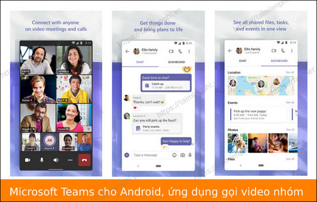 microsoft teams cho android