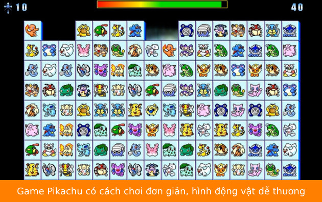Tải Game Pikachu Cho Pc, Android, Iphone - Trò Chơi Pikachu Cổ Điển Cự