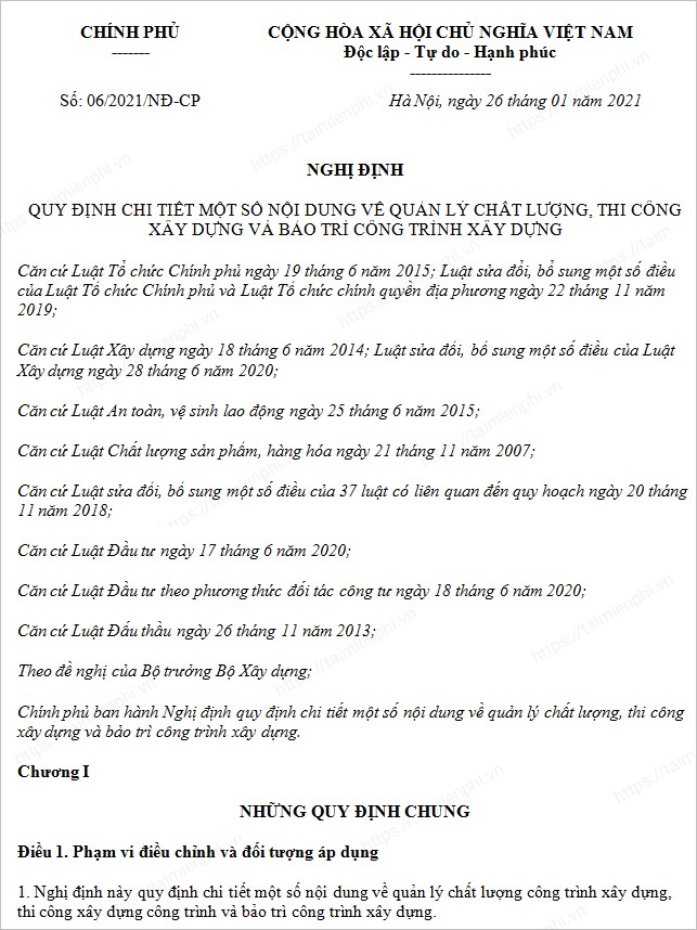 Nghị định 06 Thong Tư Hướng Dẫn Nghị định 06 21 Nđ Cp Taimienphi