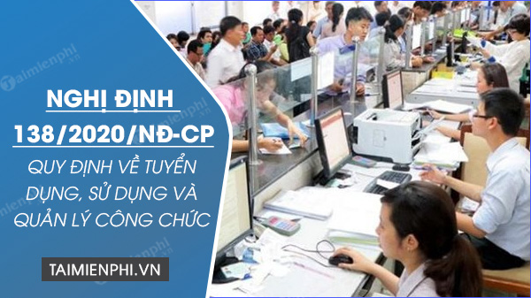 nghi dinh 138 2020 nd cp
