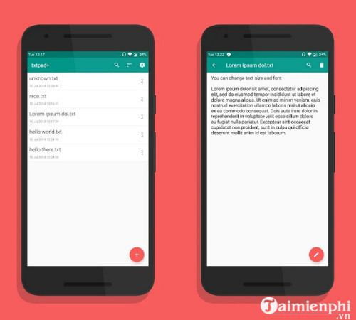 Download txtpad cho Android - Ứng dụng soạn thảo văn bản tiện lợi cho