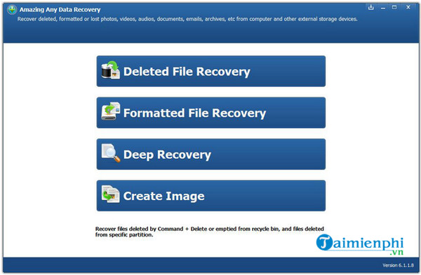 amazing any data recovery