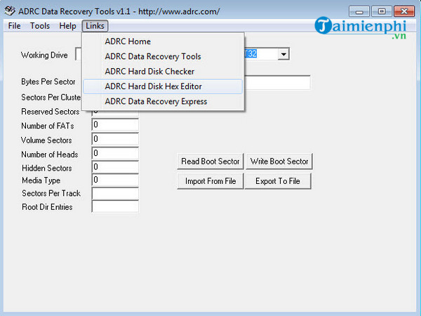 Download ADRC Data Recovery Tools Mới nhất - Phần mềm khôi phục dữ liệ