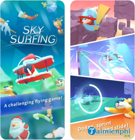 sky surfing