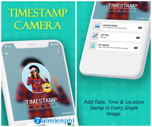 timestamp camera