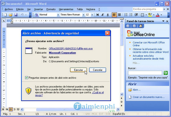 Download Microsoft Office 2003 Service Pack 1 SP1 / SP2 / SP3 - Phần m