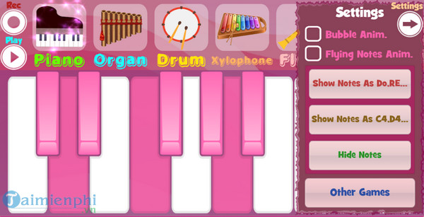pink piano bilkon