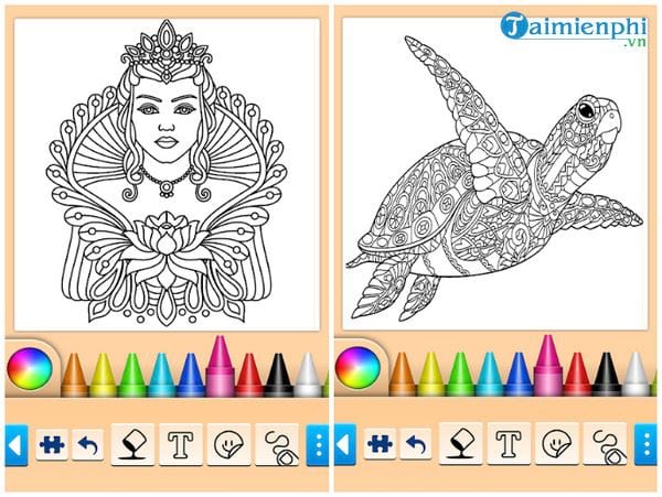 Sách tô màu Mandala Zentangle Vẽ  lưới véc tơ png tải về  Miễn phí trong  suốt Vòng Tròn png Tải về