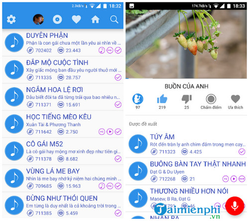 karaoke online cho android