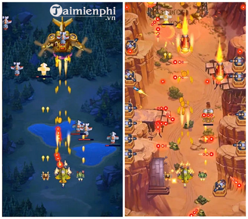 Tải Hawk, game bắn máy bay cho Android, iPhone -taimienphi.vn