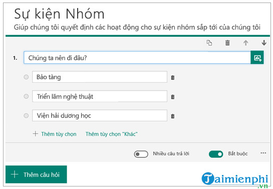 Download Microsoft Forms Pro - Tiện ích thu thập ý kiến trực tuyến -ta