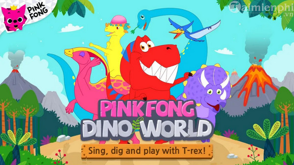 pinkfong dino world