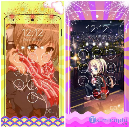 What phone lock screen do you use that hides your anime power level? : r/ anime